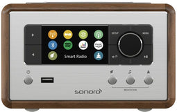 Sonoro Relax X - DAB+ Radio - Bluetooth - Walnoot