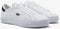 Lacoste POWERCOURT 125 2 SMA - Heren Sneakers - Wit - Zwart