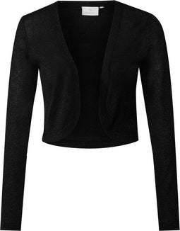 Kaffe KAankra Bolero - Dames Trui - Maat L - Fijn gebreid met stretch