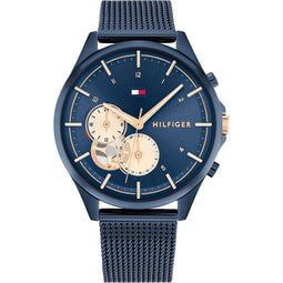 Tommy Hilfiger Dames horloge analoog quartz One Size Blauw 32019119