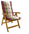 Tuinkussen Hoge Rug Vivero Bordeaux