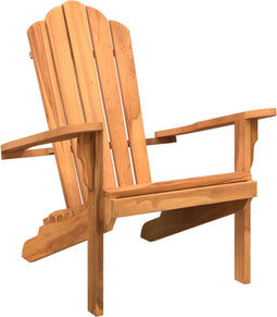 vidaXL - Tuinstoel - Adirondack - 77x78x95 - cm - massief - teakhout