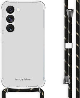 iMoshion Hoesje Geschikt voor Samsung Galaxy S23 Hoesje Met Koord - iMoshion Backcover met koord - Transparant