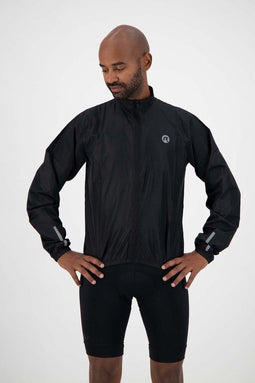 Rogelli Arizona - Fietsjack - Winddicht en waterafstotend - Zwart (2XL)