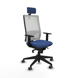 Bureaustoel Piqueras y Crespo 1D066G2 Marineblauw