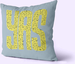 Kussenhoes HappyFriday Aware Yas Multicolour 50 x 50 cm 2 Onderdelen