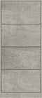 vidaXL - Schoenenkast - 63x24x147 - cm - bewerkt - hout - betongrijs