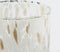 House of Seasons Theelichthouder - Set van 2 - H15 x Ø14 cm - Wit