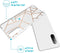 iMoshion Hoesje Geschikt voor Sony Xperia 10 II Hoesje Siliconen - iMoshion Design hoesje - Wit / Meerkleurig / Goud / White Graphic