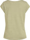 VILA VISCOOP TOP/SU - Dames T-shirt - V-hals - Korte mouwen - Maat XS