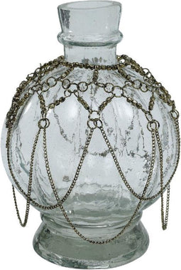 PTMD Vaas Elif - 11x11x16 cm - Glas - Transparant