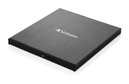 Verbatim Slimline - Externe DVD-brander - USB-C aansluiting - Zwart