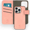 iMoshion Hoesje Geschikt voor iPhone 14 Pro Hoesje Met Pasjeshouder - iMoshion Uitneembare 2-in-1 Luxe Bookcase - Roze