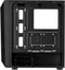 Cooler Master CMP 510 - Tower Behuizing - 3x Single Ring ARGB fans - Zwart
