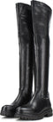 POSH by Poelman IZA - Overknee laarzen - Imitatieleer - Zwart - 41