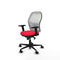 Piqueras y Crespo 2D036N0 - Bureaustoel - Verstelbare hoogte met armleuning - Rood