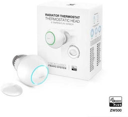 Fibaro Heat Controller Starter Set - Radiatorthermostaat - Inclusief externe Temperatuur Sensor