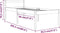 vidaXL - Seniorenbed - massief - grenenhout - 90x200 - cm