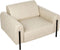 Fauteuil ASKIM Stof Beige