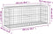 vidaXL - Tuinbank - schanskorfontwerp - 103x31,5x42 - cm - massief - douglashout