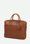 Burkely Antique Avery - Laptoptas 17 inch - Gewatteerd laptopcompartiment - Cognac