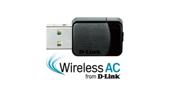 D-Link DWA-171 - Wireless AC Dual Band USB - 433Mbps (2,4GHz en 5GHz)
