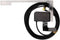 Albrecht DR56 - DAB+ Scheiben-Folienantenne - Actieve DAB-kleefantenne - Zwart