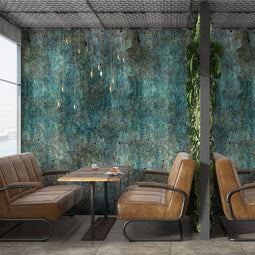 Melli Mello Blue Steel Photo Wallpaper Blue