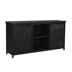 Roxxz Design Sideboard COD - Mango Wood Black - 180x40x85cm