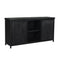 Roxxz Design Sideboard COD - Mango Wood Black - 180x40x85cm