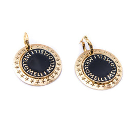 Melli Mello Coin Earring Gold colored coating
