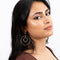 Melli Mello Coin in hoop Earring Gold colored coating