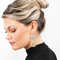 Melli Mello Double coin Earring Gold/Silver Coating