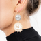 Melli Mello Double coin Earring Gold/Silver Coating