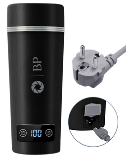 BP® Draagbare Waterkoker - Mini Waterkoker - zwart