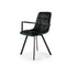 Roxxz Design Dining room chair Max - Velvet Green - Industrial