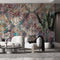 Melli Mello Faded Fantasy Wall Mural Bordeaux/Petrol