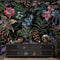 Melli Mello Floral Vacation Wall Mural Black