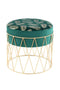 Stool Ava Floral