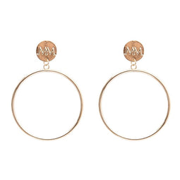 Melli Mello Hoop Earring Gold colored coating