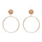 Melli Mello Hoop Earring Gold colored coating