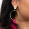 Melli Mello Hoop Earring Gold colored coating
