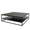 Roxxz Design Industrial Coffee Table Oak - Modern - 110x110x38 cm