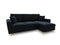 Micadoni Velvet Reversible Corner Sofa With Bed Function And Box