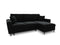 Micadoni Velvet Reversible Corner Sofa With Bed Function And Box