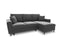 Micadoni Velvet Reversible Corner Sofa With Bed Function And Box