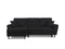 Micadoni Boucle Left Corner Sofa With Bed Function And Box,