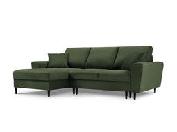 Micadoni Left Corner Sofa With Bed Function And Box "Moghan" 4 Seats