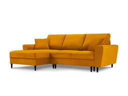 Micadoni Left Corner Sofa With Bed Function And Box "Moghan" 4 Seats