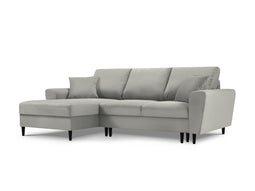 Micadoni Left Corner Sofa With Bed Function And Box "Moghan" 4 Seats
